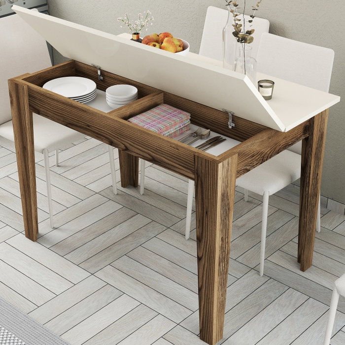 Hanah Home Kiev 508 - Nogal y Crema Hanah Home Kiev 508 - Nogal y Crema